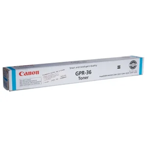 New, Pre-Owned - Canon GPR-36 Cyan Toner Cartridge, 3783B003AA