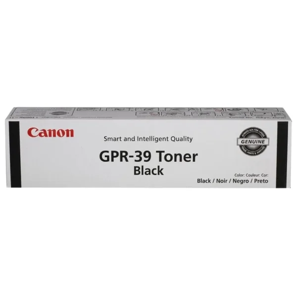 New, Pre-Owned - Canon GPR-39 Black Toner Cartridge, 2787B003AA