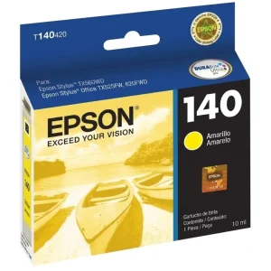 New, Pre-Owned - Epson 140 Yellow Ink Cartridge,Â T140420-AL
