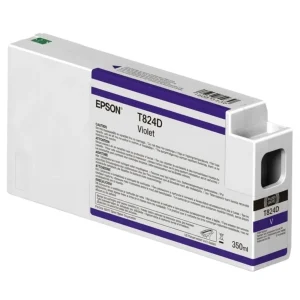 New, Pre-Owned - Epson 824 Violet Ink Cartridge, T824D00