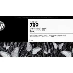 New, Pre-Owned - HP 789 775ml Light Cyan Latex DesignJet Ink Cartridge, CH619A