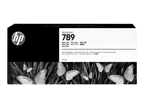 New, Pre-Owned - HP 789 775ml Light Cyan Latex DesignJet Ink Cartridge, CH619A