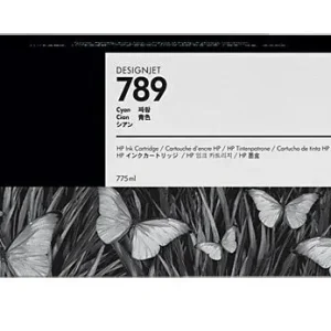 New, Pre-Owned - HP 789 775ml Cyan Latex DesignJet Ink Cartridge, CH616A