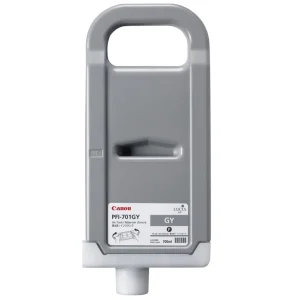 New, Pre-Owned - Canon 700ml PFI-701 Gray High-Yield Ink Cartridge, 0909B001AA
