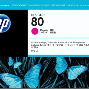New, Pre-Owned - HP 80 175ml Magenta DesignJet Ink Cartridge, C4874A