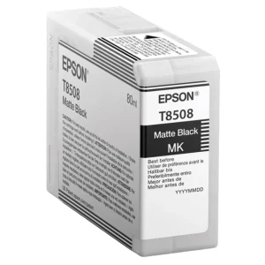 New, Pre-Owned - Epson 80ml UltraChrome HD Matte Black Ink Cartridge, T850800