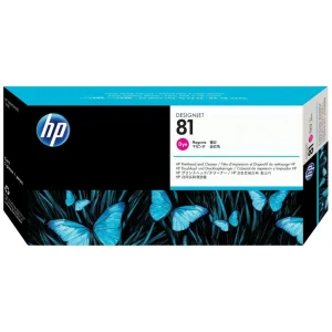 New, Pre-Owned - HP 81 Magenta Printhead ONLY DesignJet Ink Cartridge, C4952A