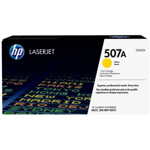 New, Pre-Owned - HP 507A Standard-Yield Yellow Toner Cartridge, CE402A
