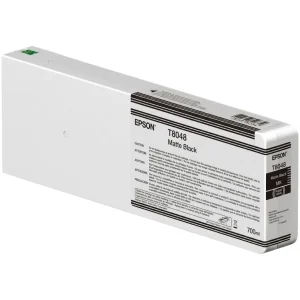 New, Pre-Owned - Epson 700ml UltraChrome HD Matte Black Ink Cartridge, T804800