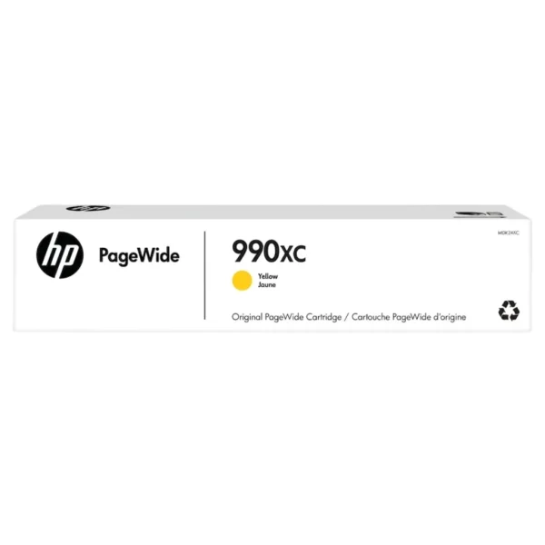 New, Pre-Owned - HP 990XC Yellow High-Yield PageWide Ink Cartridge, M0K24XC