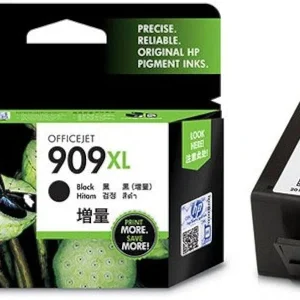New, Pre-Owned - HP 909XL High-Yield Black OfficeJet Ink Cartridge, T6M21AA