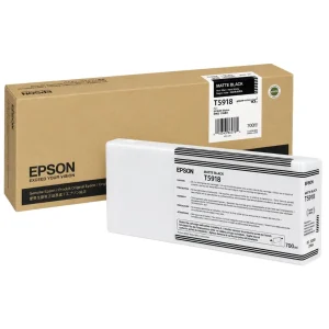 New, Pre-Owned - Epson T5918 Matte Black UltraChrome K3 Ink Cartridge, T591800