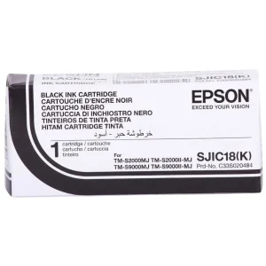 New, Pre-Owned - Epson SIJIC18(K) Black Ink Cartridge, C33S020484