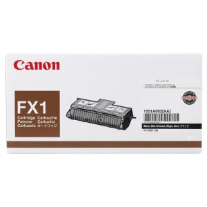 New, Pre-Owned - Canon FX-1 Black Laser Toner Cartridge, 1551A002