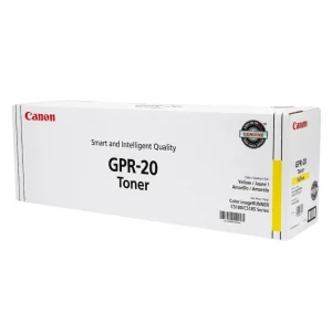 New, Pre-Owned - Canon GPR-20 Yellow Toner Cartridge, 1066B001