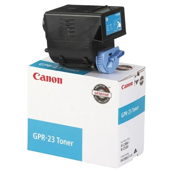 New, Pre-Owned - Canon GPR-23 Cyan Toner Cartridge, 0453B003AA