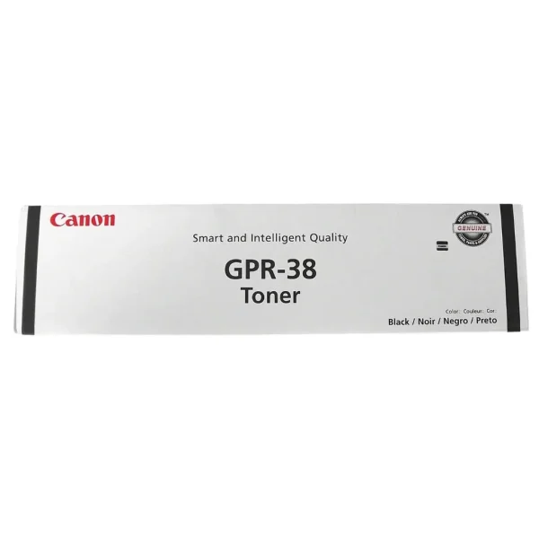 New, Pre-Owned - Canon GPR-38 High-Yield Black Toner Cartridge, 3766B003AA