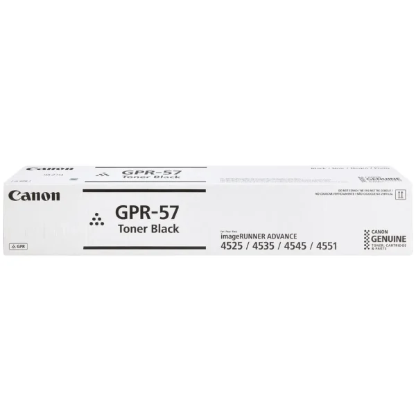 New, Pre-Owned - Canon GPR-57 Black Toner Cartridge, 0473C003AA