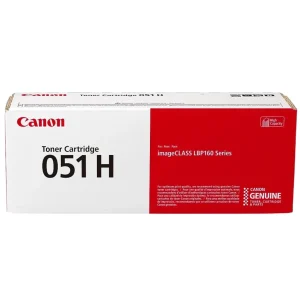 New, Pre-Owned - Canon 051H High-Yield Black Toner Cartridge, 2169C001