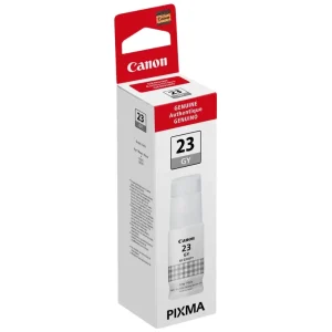 New, Pre-Owned - Canon GI-23 Standard-Yield Gray Ink Bottle, 4705C001