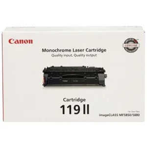 New, Pre-Owned - Canon 119 High-Yield Black Toner Cartridge, 3480B001Â