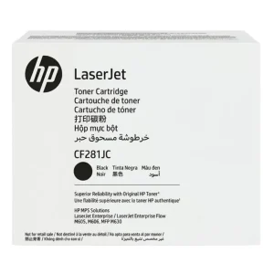 New, Pre-Owned - HP 81J Contract Black Toner Cartridge, CF281JC