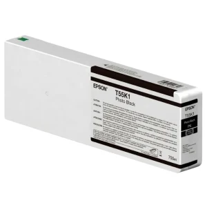 New, Pre-Owned - Epson T55K1 700ml Photo Black Tracer Ink Cartridge, T55K100