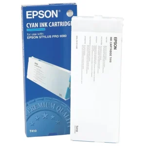 New, Pre-Owned - Epson T410 Standard Yield Cyan Inkjet Cartridge, T410011