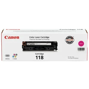 New, Pre-Owned - Canon 118 High-Yield Magenta Toner Cartridge, 2660BOO1AA