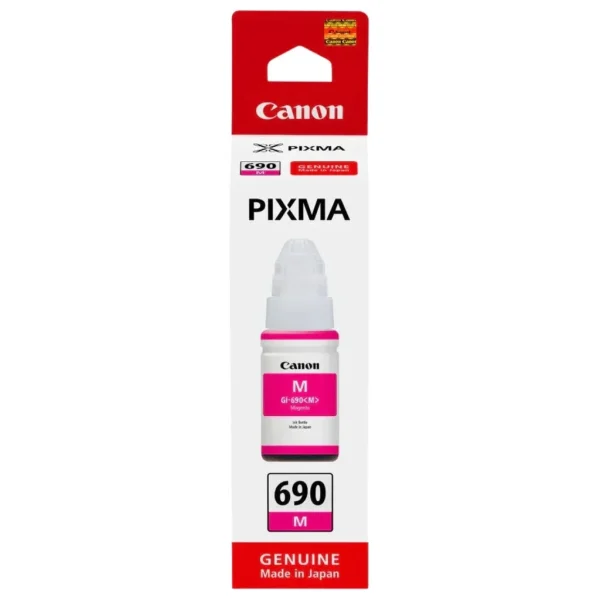 New, Pre-Owned - Canon GI-690 High-Yield Magenta Ink Bottle, GI-690M