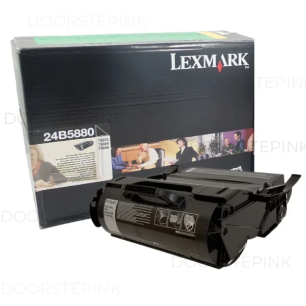 New, Pre-Owned - lexmark 24B5880 Extra High Yield Black Toner Cartridge