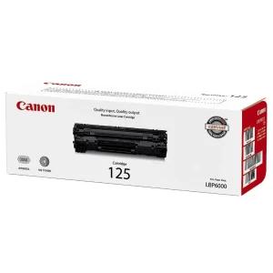 New, Pre-Owned - Canon 125 High Yield Black Toner Cartridge, 3484B001