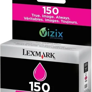New, Pre-Owned - Lexmark 150 Standard Yield Magenta Inkjet Cartridge, 14N1609