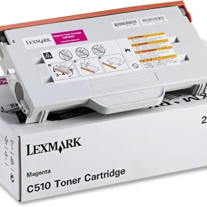 New, Pre-Owned - Lexmark C510 Standard Yield Magenta Toner Cartridge, 20K0501