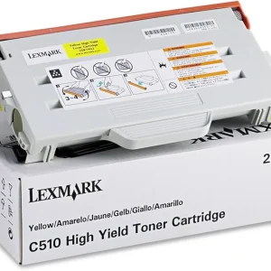 New, Pre-Owned - Lexmark 20K1402 High Yield Yellow Toner Cartridge