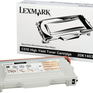 New, Pre-Owned - Lexmark 20K1403 High Yield Black Toner Cartridge
