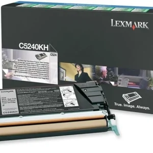 New, Pre-Owned - Lexmark C5240KH High Yield Black Toner Cartrridge