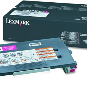 New, Pre-Owned - Lexmark C500H2MG High Yield Magenta Toner Cartridge