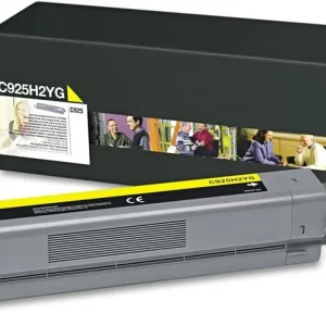 New, Pre-Owned - Lexmark C925 High Yield Yellow Toner Cartridge, C925H2YG