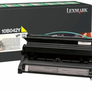 New, Pre-Owned - Lexmark C750 High Yield Yellow Toner Cartridge, 10B042Y