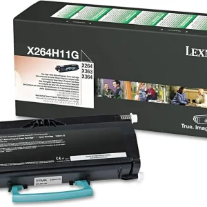 New, Pre-Owned - Lexmark X264H11G High Yield Black Return Program Toner Cartridge