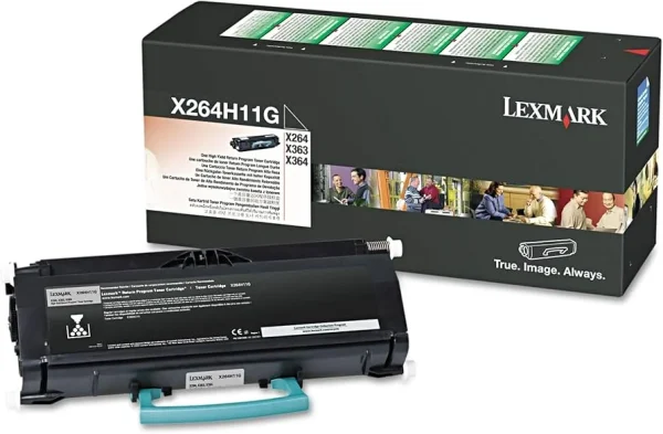 New, Pre-Owned - Lexmark X264H11G High Yield Black Return Program Toner Cartridge