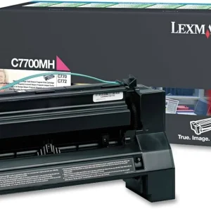 New, Pre-Owned - Lexmark C7700MH High Yield Magenta Toner Cartridge