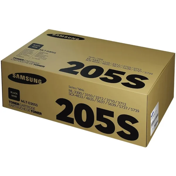New, Pre-Owned - Samsung Samsung 205S Standard Yield Black Toner Cartridge, MLT-D205S