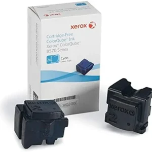 New, Pre-Owned - Xerox ColorQube 8570 Cyan Solid Ink (108R00936)