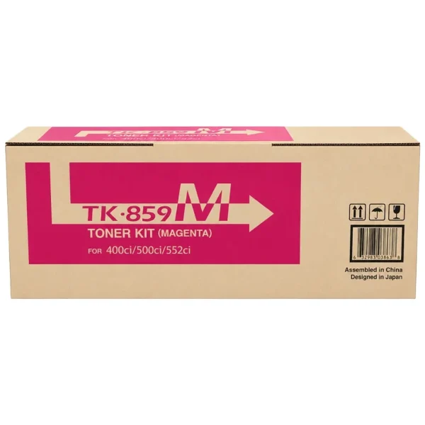 New, Pre-Owned - Kyocera TK-859 Standard Yield Magenta Toner Cartridge, TK-859M