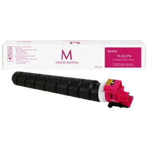 New, Pre-Owned - Kyocera TK-8527 Standard Yield Magenta Toner Cartridge, TK-8527M