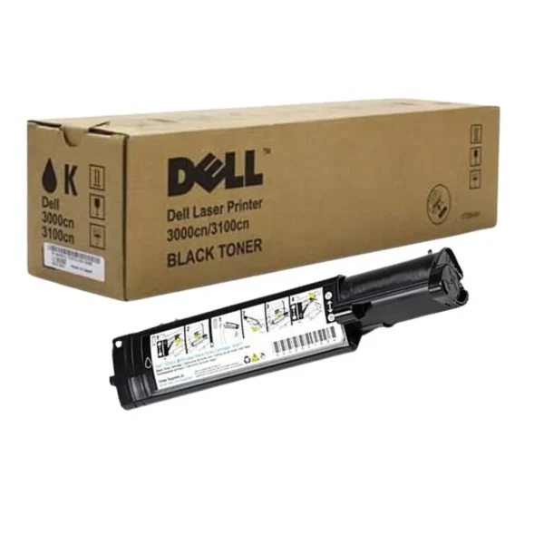 New, Pre-Owned - Dell 3000CN/3100CN High Yield Black Toner Cartridge, K4971
