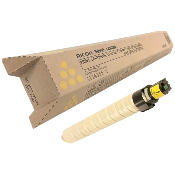 New, Pre-Owned - Ricoh MP C3501/C9135 Standard Yield Yellow Toner Cartridge, 841421