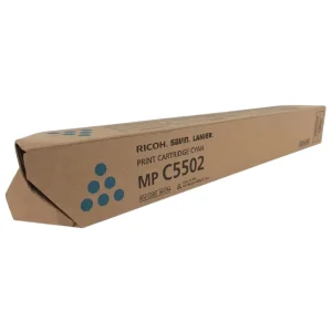 New, Pre-Owned - Ricoh MPC5502 Standard Yield Cyan Toner Cartridge, 841754
